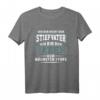 Herren T-Shirt Stiefvater - Lustiges Bonus Papa Geschenk mit Spruch für Weihnachten & Geburtstag