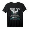 Vatertag Shirt Herren – Persönliches Geschenk für den besten Papa vom Sohn, Tochter oder Ehefrau, ideal für Geburtstag, Weihnachten oder den ersten Vatertag
