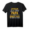 Lustiges Bonus Papa T-Shirt – Für den besten Stiefvater, Vatertag, Geburtstag & Weihnachten