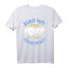 Bonus Papa Stiefsohn T-Shirt mit Wahrem Freundschaft Spruch – Lustiges Geschenk für Stiefvater, Papa & Bonuspapa zum Geburtstag & Anlass