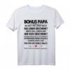 Herren Bonus Papa Stiefvater Leben besser gemacht Geschenk T-Shirt - Perfektes Dankeschön für besondere Anlässe