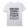 Bonuspapa Bester Stiefpapa Stiefvater T-Shirt mit Spruch – Lustiges Geschenk für Vatertag, Geburtstag & Weihnachten