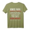 Herren Bonus Papa T-Shirt – Geschenk für Stiefvater, Stolzen Bonus Papa, Perfekt für besondere Anlässe