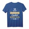 Lustiges Bonus Papa T-Shirt Geschenk - Stiefvater T-Shirt mit Spruch 'So sieht ein richtig cooler bonus Papa aus' für Familiengeschenke