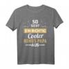 Lustiges Bonus Papa T-Shirt Geschenk - Stiefvater T-Shirt mit Spruch 'So sieht ein richtig cooler bonus Papa aus' für Familiengeschenke