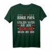 Lustiges Bonuspapa T-Shirt - Stolzer Stiefvater Vatertagsspruch für den Männertag & Familiengeschenk