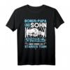 Bonus-Papa und Sohn Partnerlook Shirt - Vatertag Geschenk für Bonus-Väter und ihre Söhne, ideales Familiengeschenk