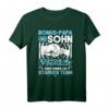 Bonus-Papa und Sohn Partnerlook Shirt - Vatertag Geschenk für Bonus-Väter und ihre Söhne, ideales Familiengeschenk