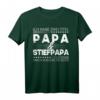 Ich habe Zwei Titel Papa und Bonus Papa - Lustiges T-Shirt für Stiefpapa & Vater in Patchwork-Familien, perfekt für Vatertag, Geburtstag & Weihnachten