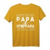 Ich habe Zwei Titel Papa und Bonus Papa - Lustiges T-Shirt für Stiefpapa & Vater in Patchwork-Familien, perfekt für Vatertag, Geburtstag & Weihnachten