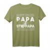 Ich habe Zwei Titel Papa und Bonus Papa - Lustiges T-Shirt für Stiefpapa & Vater in Patchwork-Familien, perfekt für Vatertag, Geburtstag & Weihnachten