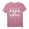 Ich habe Zwei Titel Papa und Bonus Papa - Lustiges T-Shirt für Stiefpapa & Vater in Patchwork-Familien, perfekt für Vatertag, Geburtstag & Weihnachten