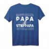 Ich habe Zwei Titel Papa und Bonus Papa - Lustiges T-Shirt für Stiefpapa & Vater in Patchwork-Familien, perfekt für Vatertag, Geburtstag & Weihnachten