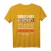 Bonus Papa T-Shirt - Du hast mir vielleicht nicht das Leben geschenkt - Lustiges Weihnachtsgeschenk für Stepdad & Familienmitglied