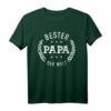 Bester Papa der Welt T-Shirt – Perfektes Vatertagsgeschenk für Stiefvater, Bonus Papa und Vater von Tochter oder Sohn