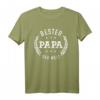 Bester Papa der Welt T-Shirt – Perfektes Vatertagsgeschenk für Stiefvater, Bonus Papa und Vater von Tochter oder Sohn