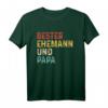 Bester Ehemann und Papa der Welt T-Shirt – Lustiges Geschenk zum Jahrestag, Geburtstag, Hochzeitstag & für besondere Anlässe