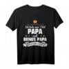 Herren Stiefvater Bonus Papa Vatertag T-Shirt – Perfektes Geschenk für tolle Stiefväter & Familienneuheiten