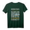 Lustiges Bonus Papa T-Shirt für Stiefsohn & Stieftochter - Perfektes Geschenk für Patchworkfamilie, Geburtstag & Humor
