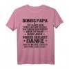 Herren Bonus Papa Spruch Geschenkidee - Lustiges T-Shirt für Papa, Opa & Vater zum Geburtstag oder einfach so