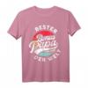 Herren Bester Bonus Papa der Welt Vintage Stiefvater Vatertag T-Shirt – Originelles Geschenk für den besten Stiefvater zum Vatertag
