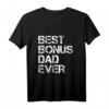 Herren Männertag Shirt mit Spruch – Vatertags Geschenk für Papa, Opa & Co. | Lustiges Bonus Dad Ever T-Shirt für Männer zum Geburtstag, Weihnachten & Himmelfahrt