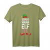 Herren Bonus Papa Elf Weihnachten T-Shirt - Lustiges Geschenk für Stiefväter, Elfen Partnerlook & Weihnachtszeit
