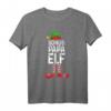 Herren Bonus Papa Elf Weihnachten T-Shirt - Lustiges Geschenk für Stiefväter, Elfen Partnerlook & Weihnachtszeit
