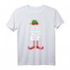 Herren Bonus Papa Elf Weihnachten T-Shirt - Lustiges Geschenk für Stiefväter, Elfen Partnerlook & Weihnachtszeit