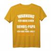 Bonus Papa Stiefvater Geschenk T-Shirt - Lustiges & Witziges Design für Bonusvater, Stiefvater & Vatertag