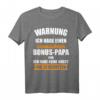 Bonus Papa Stiefvater Geschenk T-Shirt - Lustiges & Witziges Design für Bonusvater, Stiefvater & Vatertag