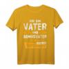 Herren Vater Bonusvater Stiefvater T-Shirt - Lustiges Spruchdesign für Patchworkfamilien & Vatertag Geschenk