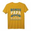Herren Bonus Papa Stiefvater Geschenk T-Shirt – Humorvolles Motiv für Bonusvater & Stieffamilie