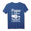 Papa & Tochter T-Shirt - Das perfekte Team für Vatertag, Bonuspapa & Stiefvater Geschenke
