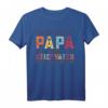 Papa und Stiefvater Bonus Vater T-Shirt - Humorvolles Design für Vatertag & Stolze Väter