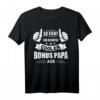 Herren Bonus Papa Sprüche Stiefvater T-Shirt – Lustiges Geschenk für den Stiefpapa, coole Stiefeltern Kleidung & Geschenkidee