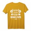 Herren Bonus Papa Sprüche Stiefvater T-Shirt – Lustiges Geschenk für den Stiefpapa, coole Stiefeltern Kleidung & Geschenkidee