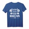 Herren Bonus Papa Sprüche Stiefvater T-Shirt – Lustiges Geschenk für den Stiefpapa, coole Stiefeltern Kleidung & Geschenkidee