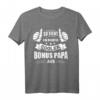 Herren Bonus Papa Sprüche Stiefvater T-Shirt – Lustiges Geschenk für den Stiefpapa, coole Stiefeltern Kleidung & Geschenkidee