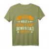 So sieht ein cooler Bonus Papa aus Stiefvater Bonuspapa T-Shirt – Perfektes Geschenk zum Geburtstag für den besten Bonus Papa der Welt