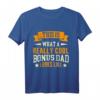 So sieht ein cooler Bonus Papa aus Stiefvater Bonuspapa T-Shirt – Perfektes Geschenk zum Geburtstag für den besten Bonus Papa der Welt