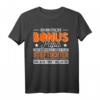 Ich Bin Stolzer Bonus Papa Stieftochter Stiefeltern Vater T-Shirt - Lustiges Geschenk für Stiefpapa, Bonuspapa & Stiefvater zum Geburtstag & Anlass