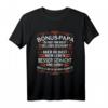 Bonus Papa Geschenk - Bester Stiefpapa T-Shirt mit Spruch für Geburtstage, Weihnachten & Vatertag