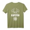 Herren T-Shirt Boot Schiff Kapitän Segeln Motorboot Motiv mit Spruch - Lustiges Geschenk für Bootsfahrer, Segler & Wasserliebhaber zu Weihnachten & Geburtstag
