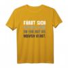 Färbt Sich Schwarz Wenn Du Mir Auf Die Nerven Gehst T-Shirt - Lustiges ironisches Spruch Outfit für Damen und Herren als Geschenk zum Geburtstag oder Weihnachten