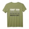 Färbt Sich Schwarz Wenn Du Mir Auf Die Nerven Gehst T-Shirt - Lustiges ironisches Spruch Outfit für Damen und Herren als Geschenk zum Geburtstag oder Weihnachten