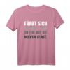 Färbt Sich Schwarz Wenn Du Mir Auf Die Nerven Gehst T-Shirt - Lustiges ironisches Spruch Outfit für Damen und Herren als Geschenk zum Geburtstag oder Weihnachten