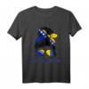 Bosniaks Mädchen Bosnien Herzegowina Frau Flagge T-Shirt – Kulturelles Outfit für stolze Bosnien-Fans