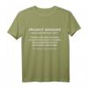 Project Manager Definition Projektmanagement Geschenk T-Shirt – Perfekt für Geburtstage, Feiertage und besondere Anlässe
