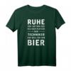 Staatlich geprüfter Techniker Motiv T-Shirt – Perfektes Geschenk für Abschluss, Prüfung und Weiterbildung in Maschinenbau & Elektrotechnik